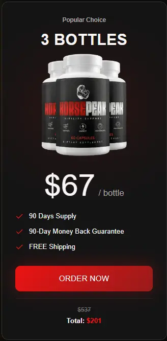 HorsePeak 90 day supply
