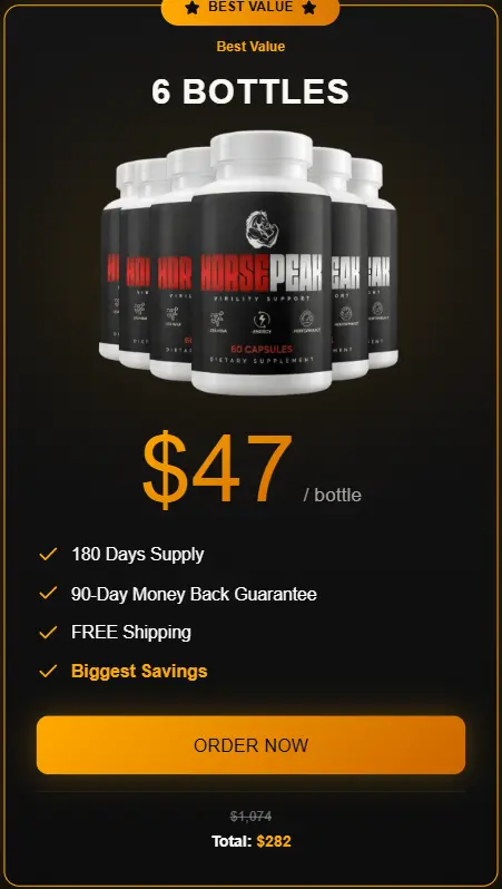 HorsePeak 180 day supply